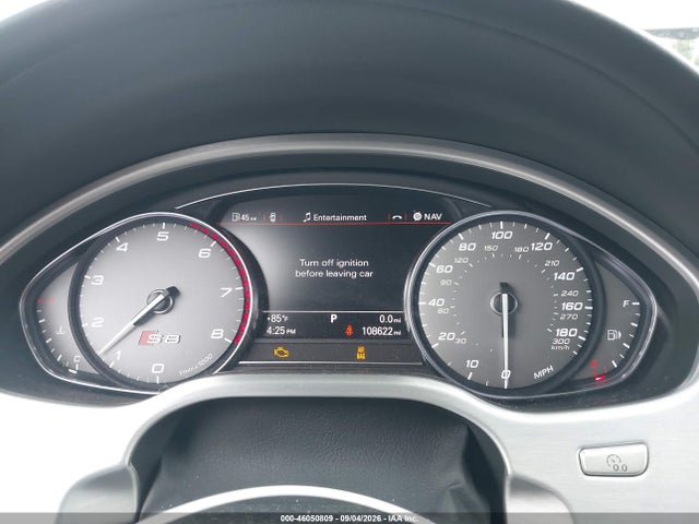 Продаж на аукціоні авто 2015 Audi S8 4.0t, vin: WAUK2AFD7FN038532, номер лоту: 46050809