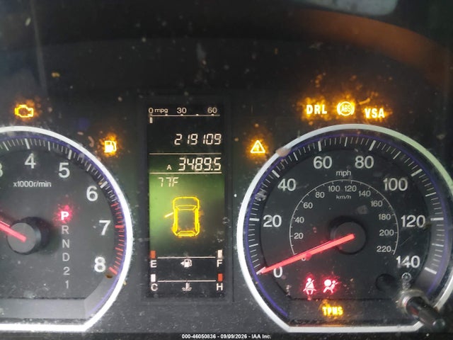 Продаж на аукціоні авто 2009 Honda Cr-v Ex-l, vin: 5J6RE48709L007327, номер лоту: 46050836
