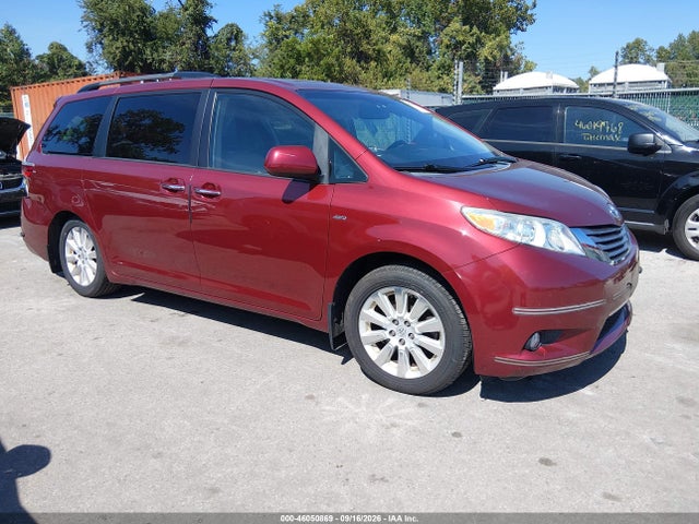 2016 Toyota Sienna Xle 7 Passenger მანქანა იყიდება აუქციონზე, vin: 5TDDK3DC9GS131680, აუქციონის ნომერი: 46050869