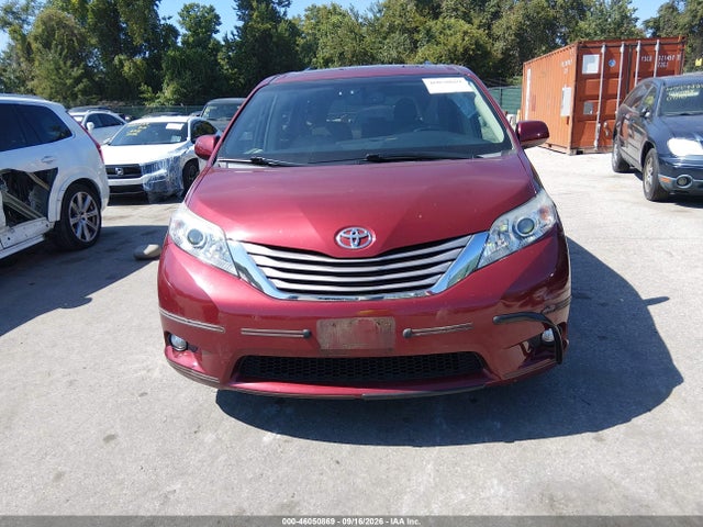 2016 Toyota Sienna Xle 7 Passenger მანქანა იყიდება აუქციონზე, vin: 5TDDK3DC9GS131680, აუქციონის ნომერი: 46050869