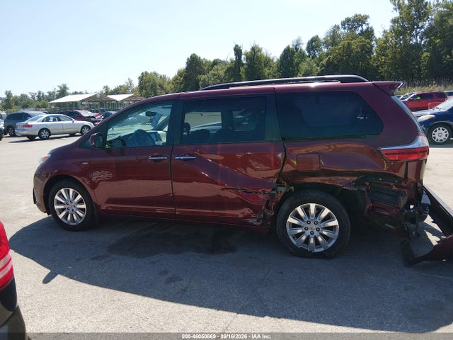 2016 Toyota Sienna Xle 7 Passenger მანქანა იყიდება აუქციონზე, vin: 5TDDK3DC9GS131680, აუქციონის ნომერი: 46050869