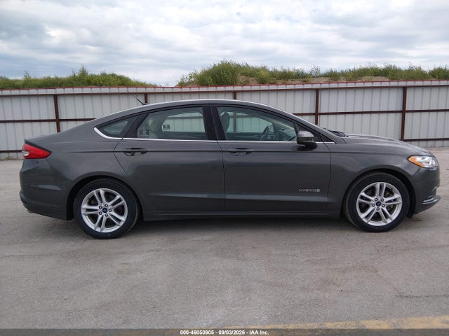 46050905 :رقم المزاد ، 3FA6P0UU3JR235969 vin ، 2018 Ford Fusion Hybrid S مزاد بيع