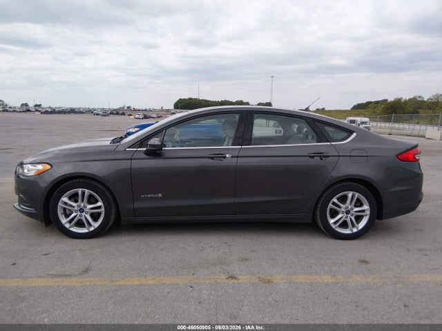 46050905 :رقم المزاد ، 3FA6P0UU3JR235969 vin ، 2018 Ford Fusion Hybrid S مزاد بيع
