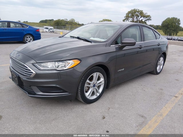 46050905 :رقم المزاد ، 3FA6P0UU3JR235969 vin ، 2018 Ford Fusion Hybrid S مزاد بيع