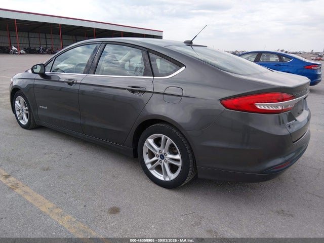 46050905 :رقم المزاد ، 3FA6P0UU3JR235969 vin ، 2018 Ford Fusion Hybrid S مزاد بيع