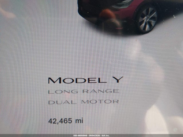Продажа на аукционе авто 2022 Tesla Model Y Long Range Dual Motor All-wheel Drive, vin: 7SAYGDEE2NF362269, номер лота: 46050949