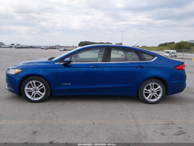 46050983 :رقم المزاد ، 3FA6P0UU7JR282101 vin ، 2018 Ford Fusion Hybrid S مزاد بيع