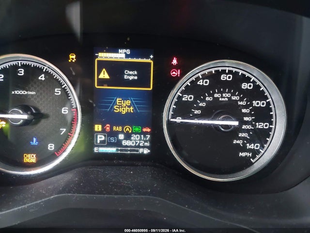 2020 Subaru Forester Touring მანქანა იყიდება აუქციონზე, vin: JF2SKAXC0LH592175, აუქციონის ნომერი: 46050995