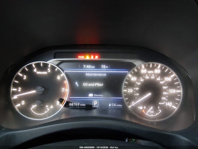 2022 Nissan Altima Sr Fwd მანქანა იყიდება აუქციონზე, vin: 1N4BL4CV8NN387038, აუქციონის ნომერი: 46050999