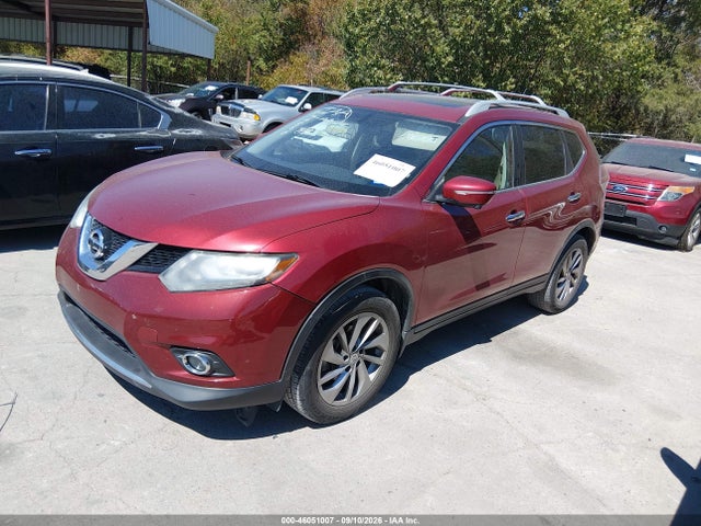 Nissan Rogue Sl 2014 5N1AT2MT2EC790530 Image 2