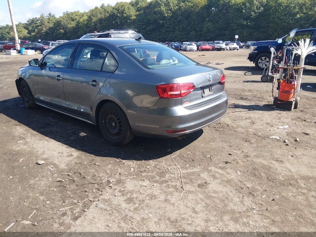 2015 Volkswagen Jetta 2.0l S მანქანა იყიდება აუქციონზე, vin: 3VW2K7AJ1FM401322, აუქციონის ნომერი: 46051023