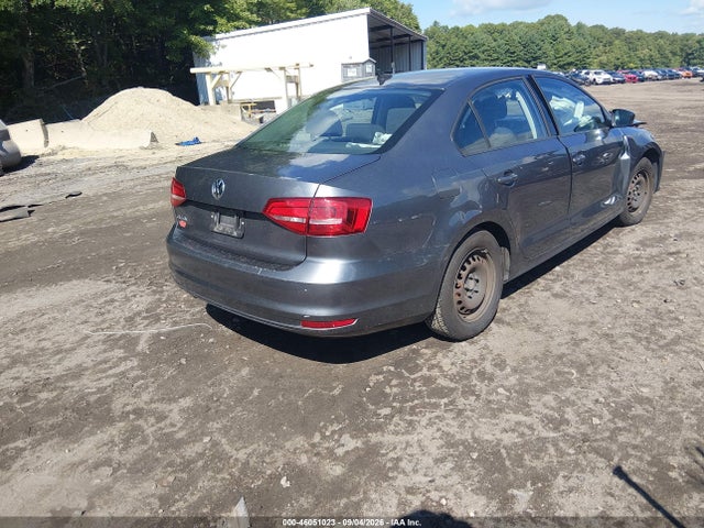 2015 Volkswagen Jetta 2.0l S მანქანა იყიდება აუქციონზე, vin: 3VW2K7AJ1FM401322, აუქციონის ნომერი: 46051023