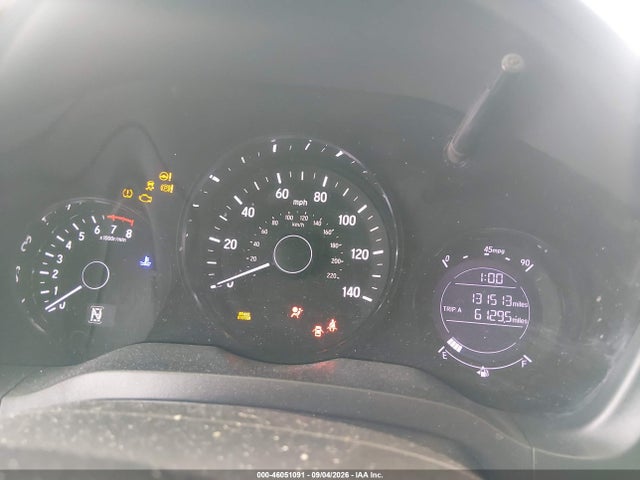 46051091 :رقم المزاد ، 3CZRU5H1XKG710862 vin ، 2019 Honda Hr-v Sport مزاد بيع