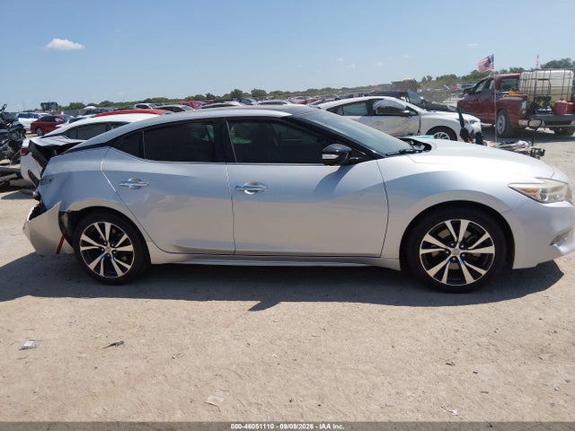 2017 Nissan Maxima 3.5 Platinum მანქანა იყიდება აუქციონზე, vin: 1N4AA6APXHC432112, აუქციონის ნომერი: 46051110