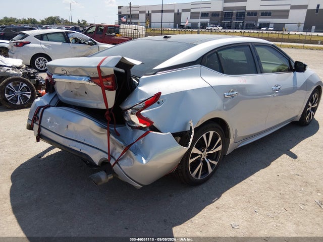 2017 Nissan Maxima 3.5 Platinum მანქანა იყიდება აუქციონზე, vin: 1N4AA6APXHC432112, აუქციონის ნომერი: 46051110