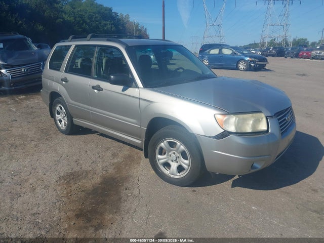 2007 Subaru Forester 2.5x მანქანა იყიდება აუქციონზე, vin: JF1SG63677H704978, აუქციონის ნომერი: 46051124