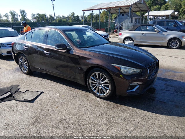 Aukcja sprzedaży 2018 Infiniti Q50 3.0t Luxe, vin: JN1EV7AR4JM430575, numer aukcji: 46051164