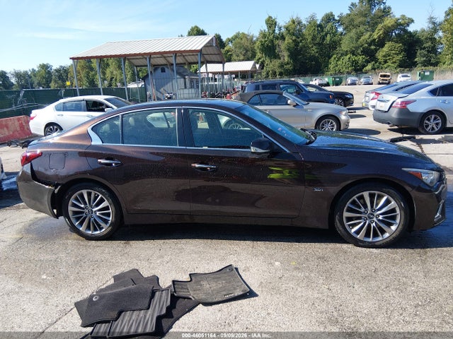 Aukcja sprzedaży 2018 Infiniti Q50 3.0t Luxe, vin: JN1EV7AR4JM430575, numer aukcji: 46051164