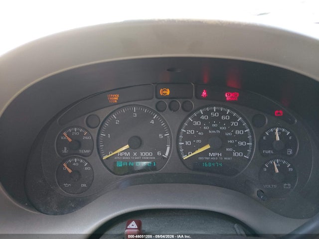 46051205 :رقم المزاد ، 1GNCT18W61K205581 vin ، 2001 Chevrolet Blazer Ls مزاد بيع