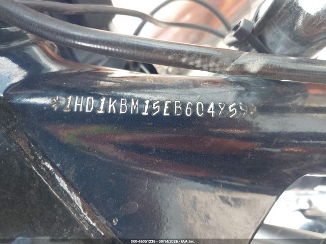 46051235 :رقم المزاد ، 1HD1KBM15EB604859 vin ، 2014 Harley-davidson Flhx Street Glide مزاد بيع