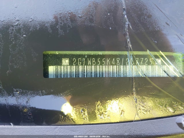 Aukcja sprzedaży 2008 Chevrolet Impala Ls, vin: 2G1WB55K481237725, numer aukcji: 46051300