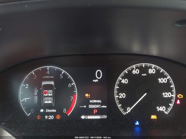 46051322 :رقم المزاد ، 3CZRZ2H72SM732280 vin ، 2025 Honda Hr-v Awd Ex-l مزاد بيع
