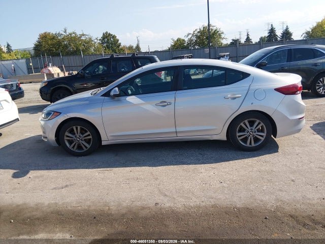 2018 Hyundai Elantra Value Edition მანქანა იყიდება აუქციონზე, vin: 5NPD84LF2JH285385, აუქციონის ნომერი: 46051350