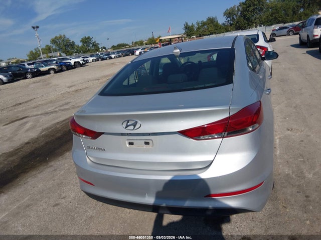 2018 Hyundai Elantra Value Edition მანქანა იყიდება აუქციონზე, vin: 5NPD84LF2JH285385, აუქციონის ნომერი: 46051350