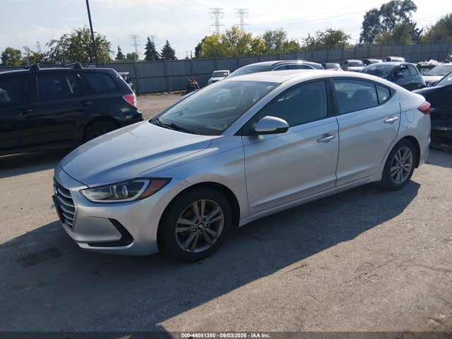 2018 Hyundai Elantra Value Edition მანქანა იყიდება აუქციონზე, vin: 5NPD84LF2JH285385, აუქციონის ნომერი: 46051350