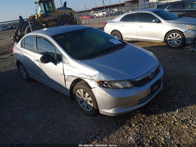 2012 Honda Civic Lx მანქანა იყიდება აუქციონზე, vin: 19XFB2F5XCE049284, აუქციონის ნომერი: 46051364