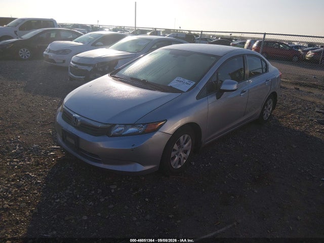 2012 Honda Civic Lx მანქანა იყიდება აუქციონზე, vin: 19XFB2F5XCE049284, აუქციონის ნომერი: 46051364
