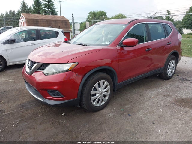 2016 Nissan Rogue S მანქანა იყიდება აუქციონზე, vin: 5N1AT2MV6GC916036, აუქციონის ნომერი: 46051384