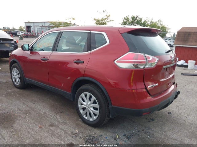 2016 Nissan Rogue S მანქანა იყიდება აუქციონზე, vin: 5N1AT2MV6GC916036, აუქციონის ნომერი: 46051384