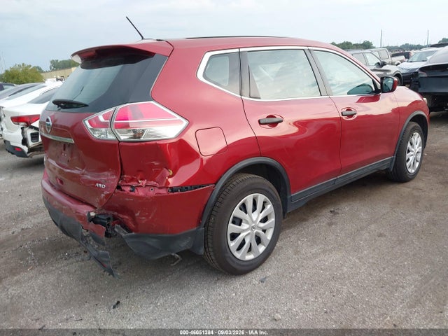 2016 Nissan Rogue S მანქანა იყიდება აუქციონზე, vin: 5N1AT2MV6GC916036, აუქციონის ნომერი: 46051384