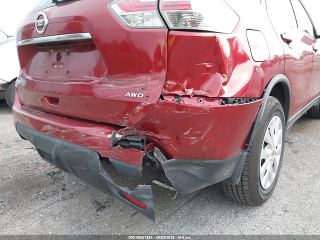2016 Nissan Rogue S მანქანა იყიდება აუქციონზე, vin: 5N1AT2MV6GC916036, აუქციონის ნომერი: 46051384