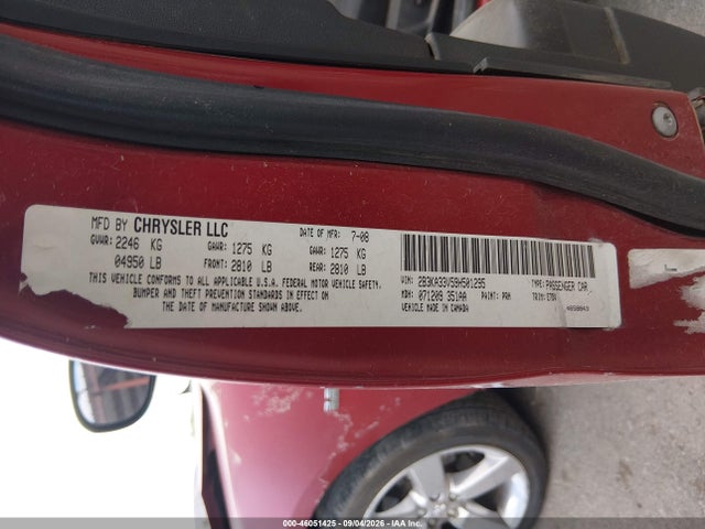 Aukcja sprzedaży 2009 Dodge Charger Sxt, vin: 2B3KA33V59H501295, numer aukcji: 46051425