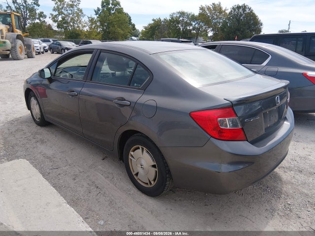 Продажа на аукционе авто 2012 Honda Civic Hf, vin: 2HGFB2F61CH319923, номер лота: 46051434