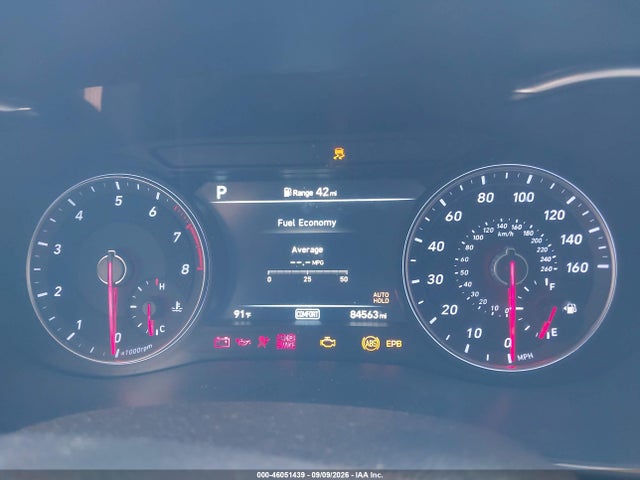 Продаж на аукціоні авто 2020 Genesis G70 2.0t Rwd, vin: KMTG64LA8LU050989, номер лоту: 46051439