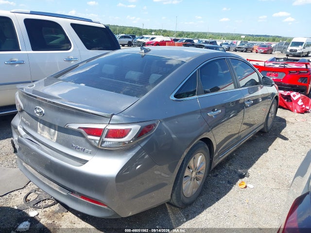 2017 Hyundai Sonata Hybrid Se მანქანა იყიდება აუქციონზე, vin: KMHE24L19HA055513, აუქციონის ნომერი: 46051562