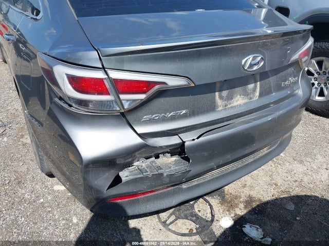 2017 Hyundai Sonata Hybrid Se მანქანა იყიდება აუქციონზე, vin: KMHE24L19HA055513, აუქციონის ნომერი: 46051562