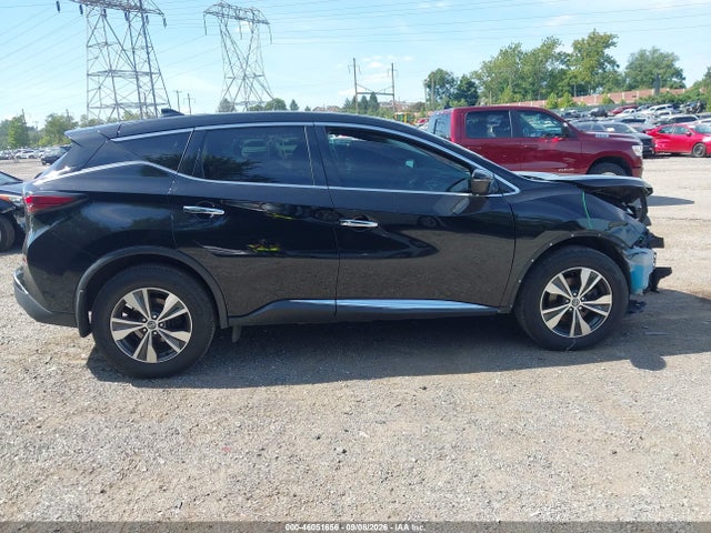 2019 Nissan Murano S მანქანა იყიდება აუქციონზე, vin: 5N1AZ2MS3KN159081, აუქციონის ნომერი: 46051656