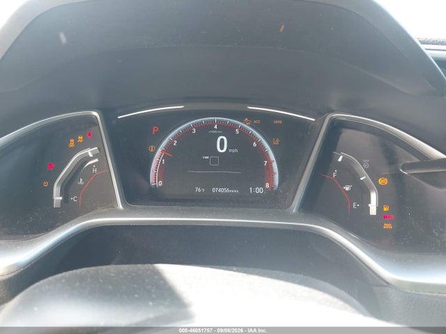 46051757 :رقم المزاد ، 2HGFC4B86KH300282 vin ، 2019 Honda Civic Sport مزاد بيع