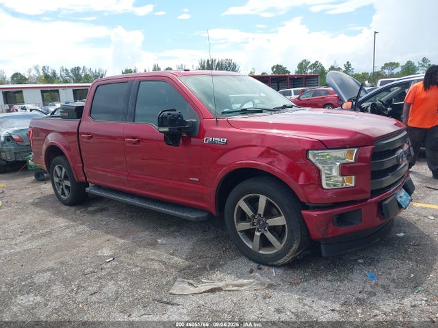 46051766 :رقم المزاد ، 1FTEW1CG9HFA41903 vin ، 2017 Ford F-150 Lariat مزاد بيع