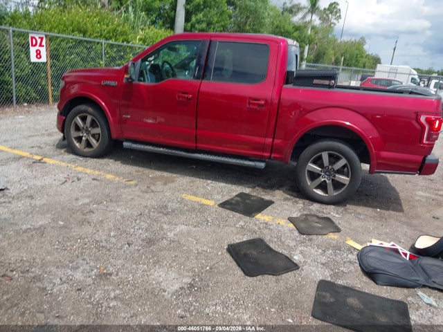 46051766 :رقم المزاد ، 1FTEW1CG9HFA41903 vin ، 2017 Ford F-150 Lariat مزاد بيع