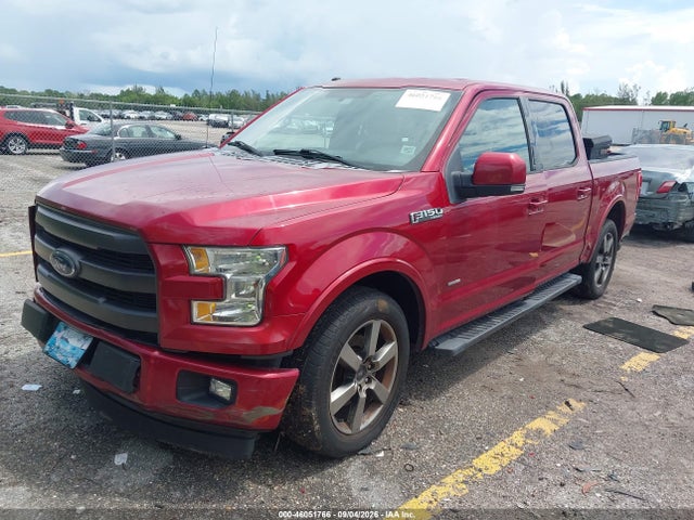 46051766 :رقم المزاد ، 1FTEW1CG9HFA41903 vin ، 2017 Ford F-150 Lariat مزاد بيع