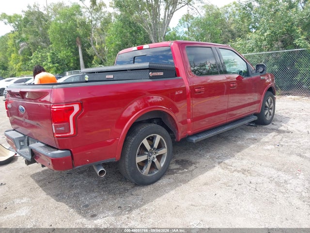 46051766 :رقم المزاد ، 1FTEW1CG9HFA41903 vin ، 2017 Ford F-150 Lariat مزاد بيع