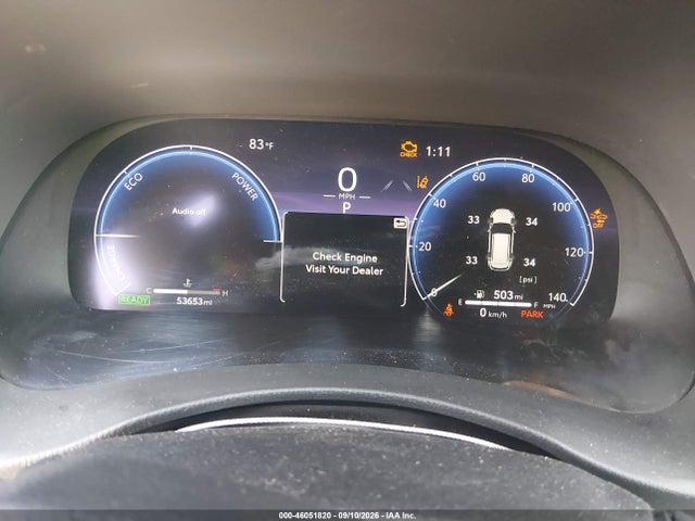 2023 Toyota Highlander Hybrid Platinum მანქანა იყიდება აუქციონზე, vin: 5TDFARAH7PS020432, აუქციონის ნომერი: 46051820