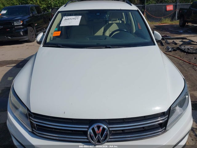 Продажа на аукционе авто 2016 Volkswagen Tiguan S, vin: WVGBV7AXXGW594243, номер лота: 46051927