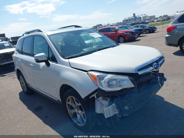 2016 Subaru Forester 2.5i Touring მანქანა იყიდება აუქციონზე, vin: JF2SJAXCXGH439361, აუქციონის ნომერი: 46051936