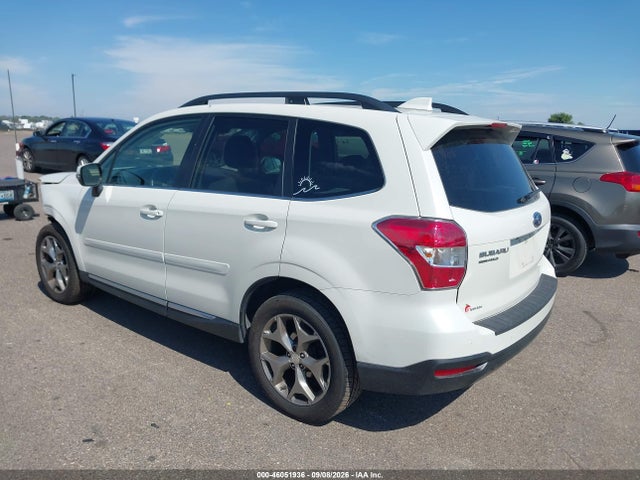 2016 Subaru Forester 2.5i Touring მანქანა იყიდება აუქციონზე, vin: JF2SJAXCXGH439361, აუქციონის ნომერი: 46051936